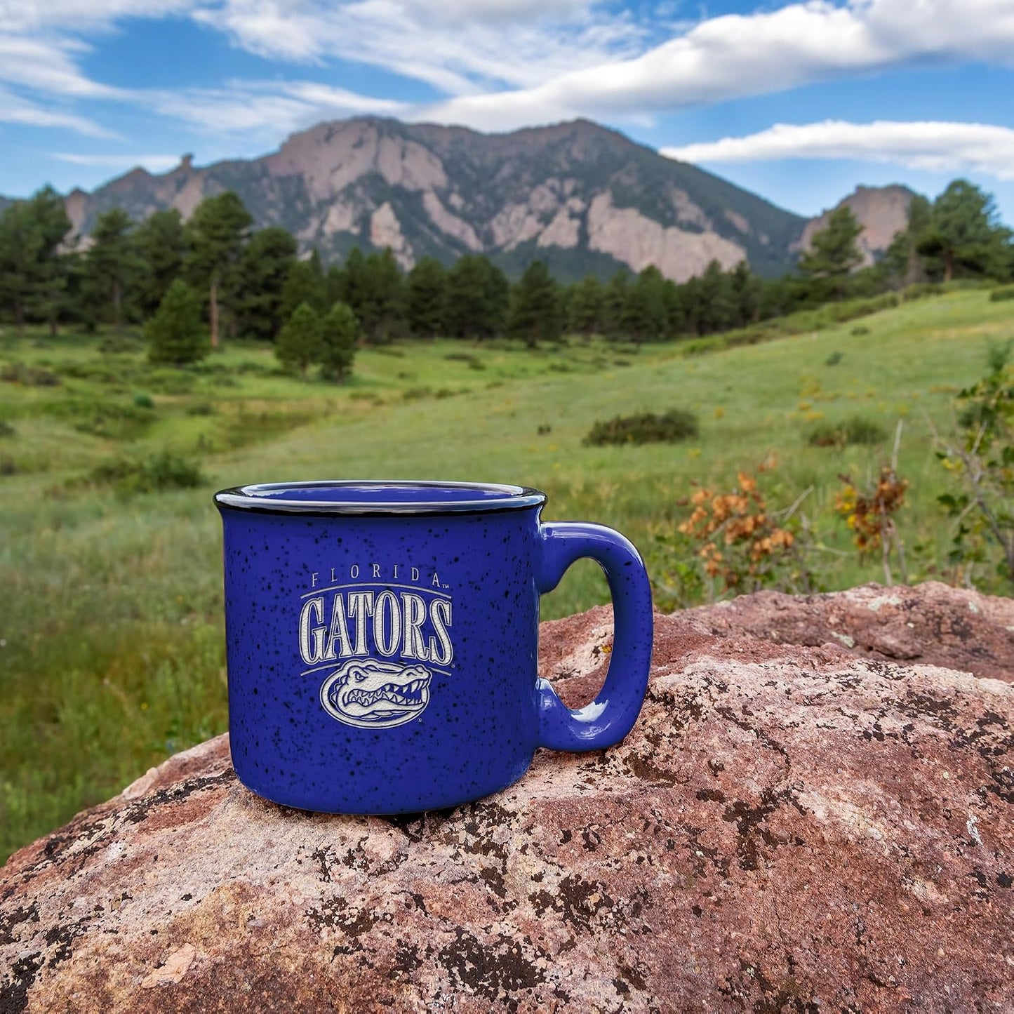 Taza Campfire 12oz Grabada Crimson Tide