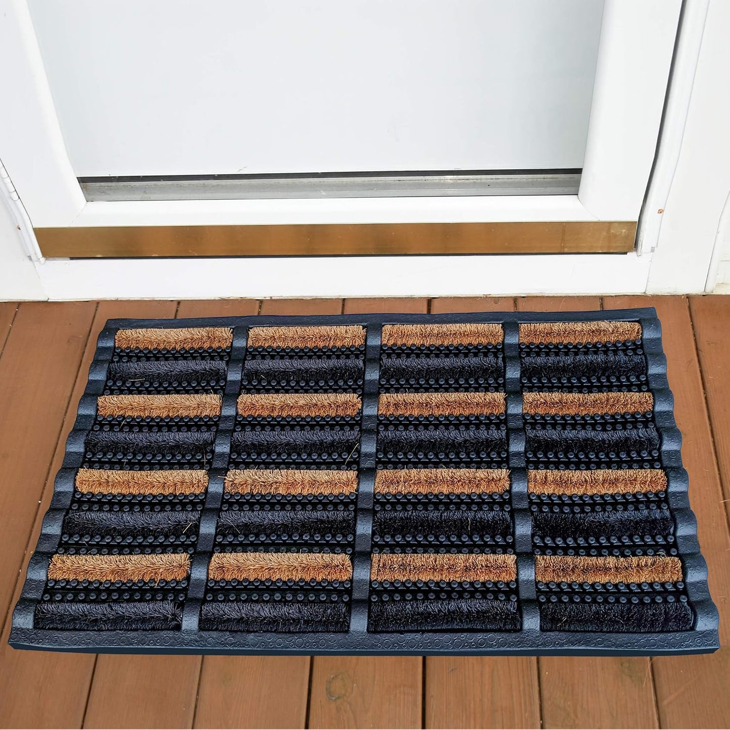 Alfombrilla raspadora barro 29.5x17.5pulg