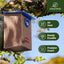 Casa pájaros plástico reciclado exterior azul