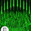 Luces lluvia meteoritos exteriores 16pulg 10tubos 360LED