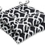 2 Pzas Cojín Silla Mimbre 18.5x19" Color Negro