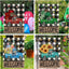 Set 12 Banderas Jardín 12x18" Doble Cara