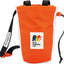 Bolsa tiza escalada roca con cremallera tela resistente