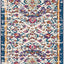 Tapete bohemio mad447a marfil naranja 2'2x6'