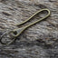 Llavero Fish Hook latón antiguo set 1