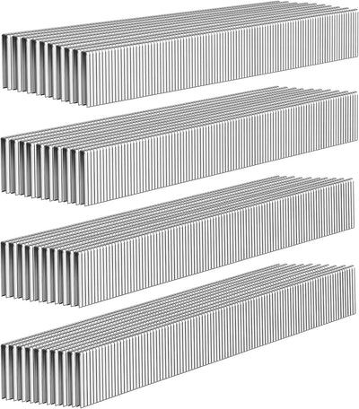 Grapas corona estrecha 1/4 pulg galvanizadas 18 GA para clavadoras
