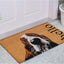 Felpudo Basset Hound marrón/blanco 17x29pulg