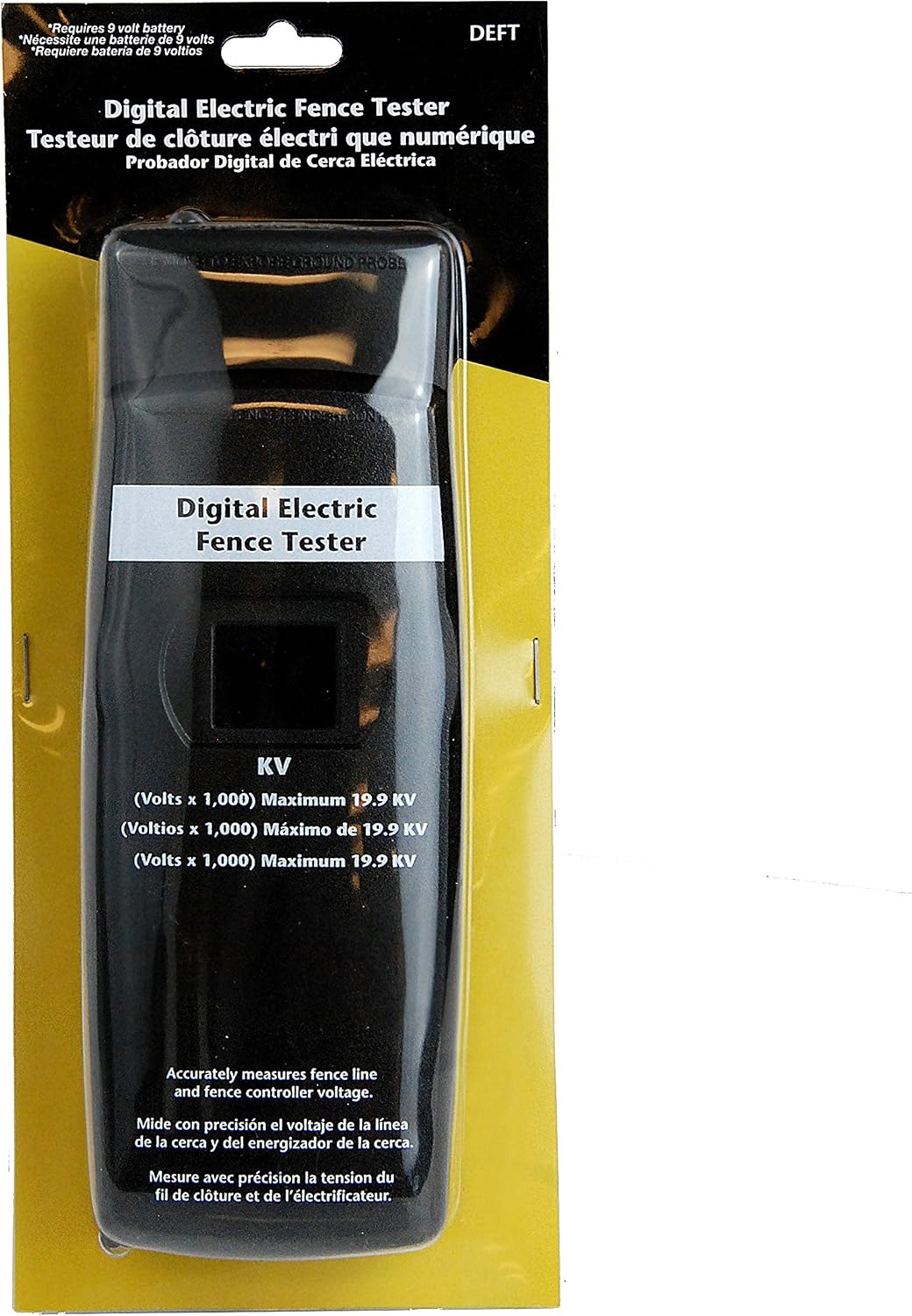 Probador eléctrico valla digital pantalla retroiluminada