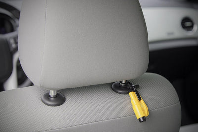 Paquete accesorios escape auto cortador cinturón rompeventanas