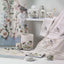 Alfombra baño algodón decoración elegante 24x60pulg