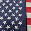 Bandera EE.UU. bordada 12x18" decoración patio