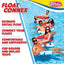 Asiento flotante piscina con válvula inflado