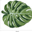 Alfombra Monstera antiderrap microfibra 43x36"