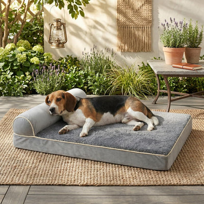 Cama ortopédica perros 40x24pulg espuma viscoelástica
