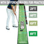 Alfombrilla golf interior exterior con retorno automático