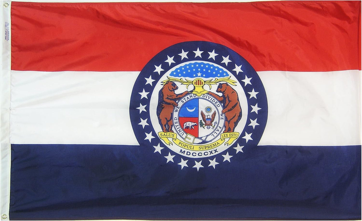 Bandera Missouri 3x5ft fabricada EE.UU.