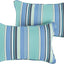 Set 2 almohadas Sunbrella Dolce Oasis con cable