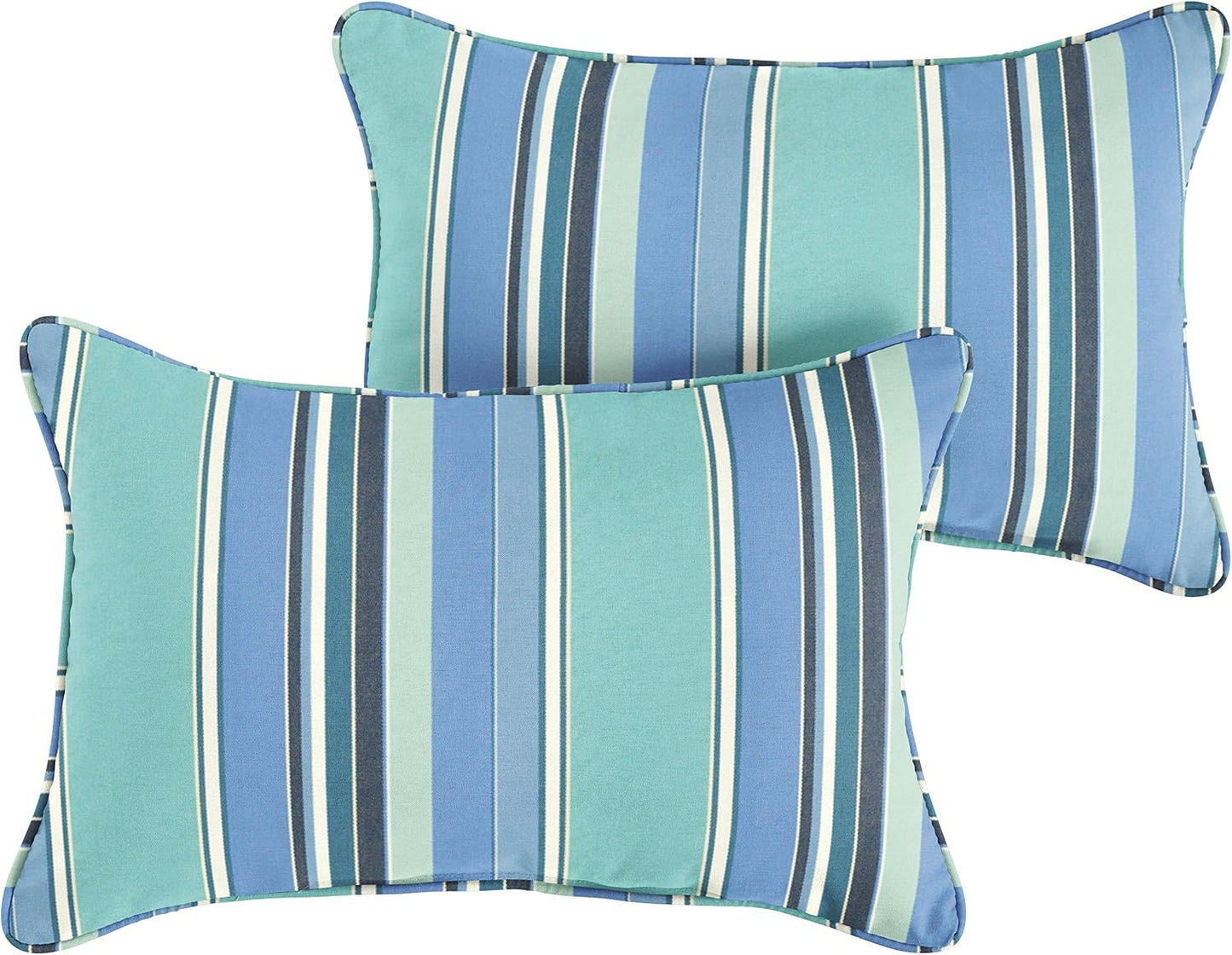 Set 2 almohadas Sunbrella Dolce Oasis con cable