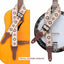 Correa guitarra cuero vaca 2pulg ajustable reemplazo