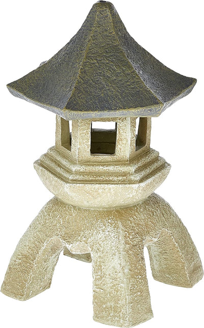 Estatua linterna pagoda grande L Blanco