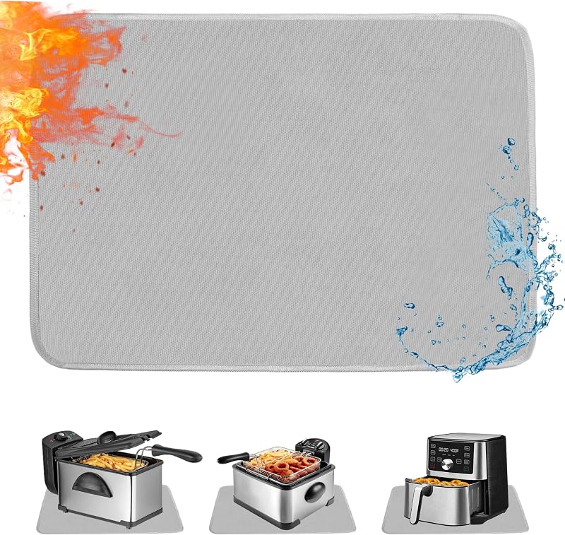 Alfombrilla calor 21x29.5" para encimera gris