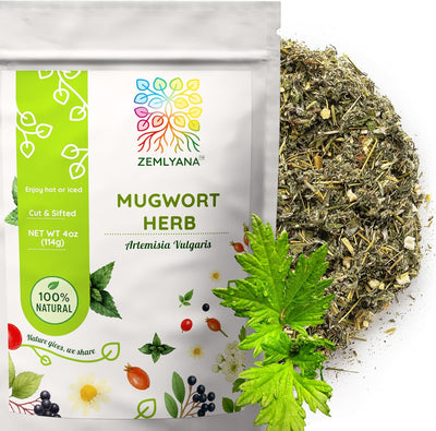 Té de hierbas artemisa hojas secas 4oz