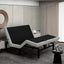Base cama ajustable con masaje dual USB luz control remoto
