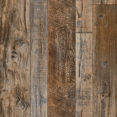 Papel tapiz madera marrón 17.7x120pulg autoadhesivo