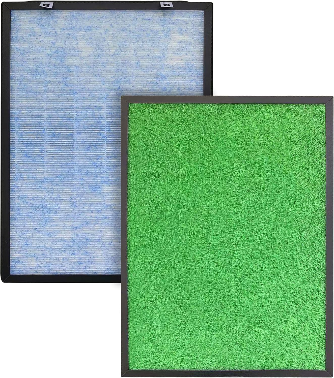Filtros 4en1 HEPA purificador aire Puro²xygen P500 pack 2
