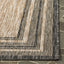 Alfombra decorativa 2x3ft7pulg impermeable color negro