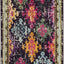 Alfombra pasillo 2.2x6ft diseño enrejado diamantes no pelusa