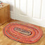 Alfombra de yute trenzada 2x3 para cocina y entrada