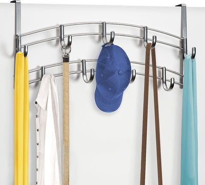 Ganchos puerta 9 pzas para toallas baño dormitorio