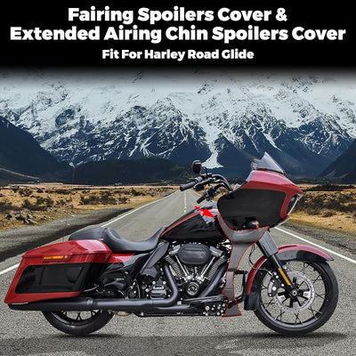 Cubierta alerón carenado Road Glide 17-23 patrón fibra