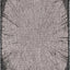 Alfombra decorativa interiores exteriores 2x3pulg beige/negro