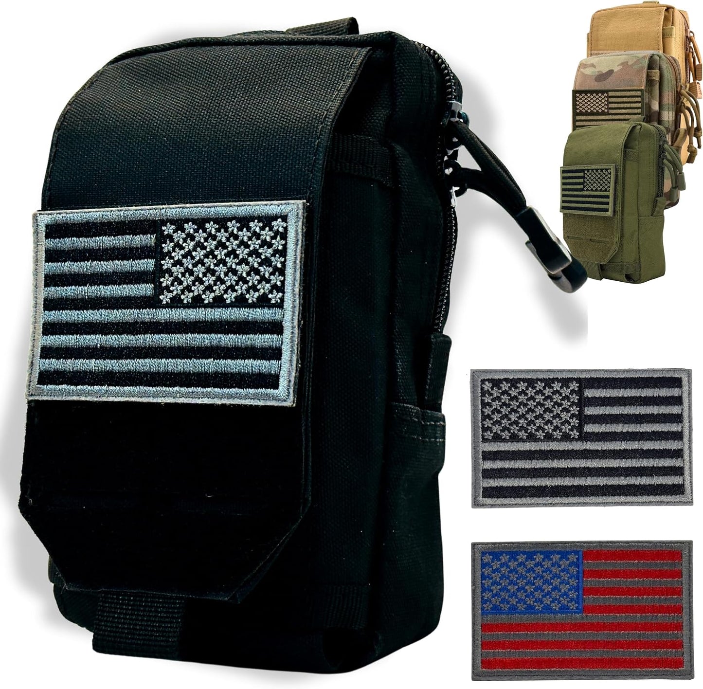 Funda táctica molle para cuaderno edc bolsa herramientas