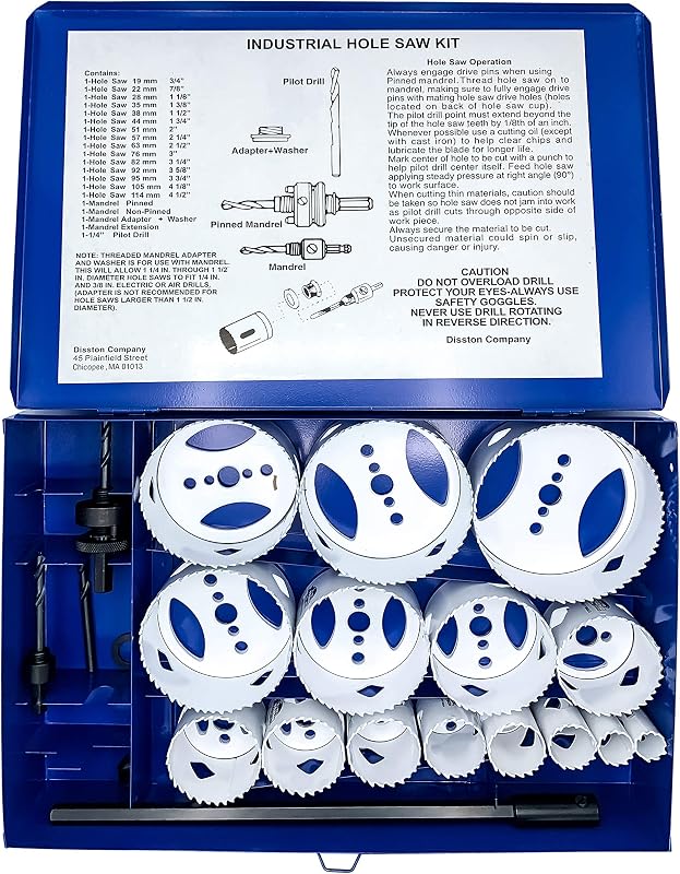 Kit sierra agujero bimetálica Blu-Mol Xtreme 20 pzas