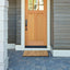 Alfombra entrada fibra coco goma 18x30