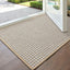 Tapete puerta entrada 17x30" antiderrap absorbente