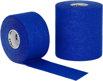 Cinta atlética 3 pzas azul 1.5" x15yardas entrenamiento