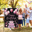 Globos bandera feliz cumpleaños 12x18pulg doble cara