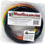 Cable trenzado XLPE alta temp 14 AWG 10pies 12 colores