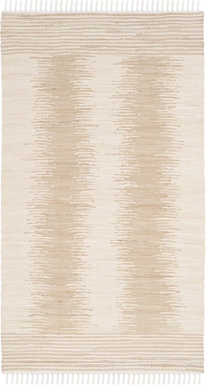 Alfombra algodón tejida a mano Montauk Safavieh Beige