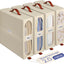 4 Cajas Almacenamiento Sábanas 15x13x5"