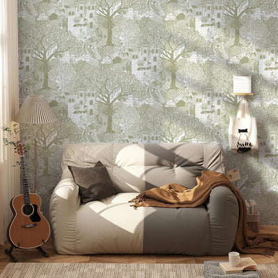 Papel tapiz autoadhesivo extraíble 78.7x17.3pulg