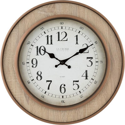 Reloj pared Crosse 404-3041 Livingston 16pulg