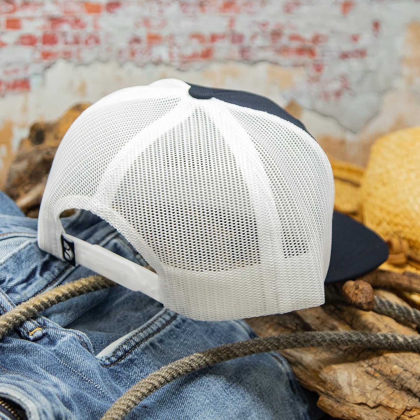Sombrero camionero Horizon 6 Panel azul marino
