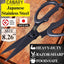 Tijeras cocina multiusos 8.2pulg negro mate Japón