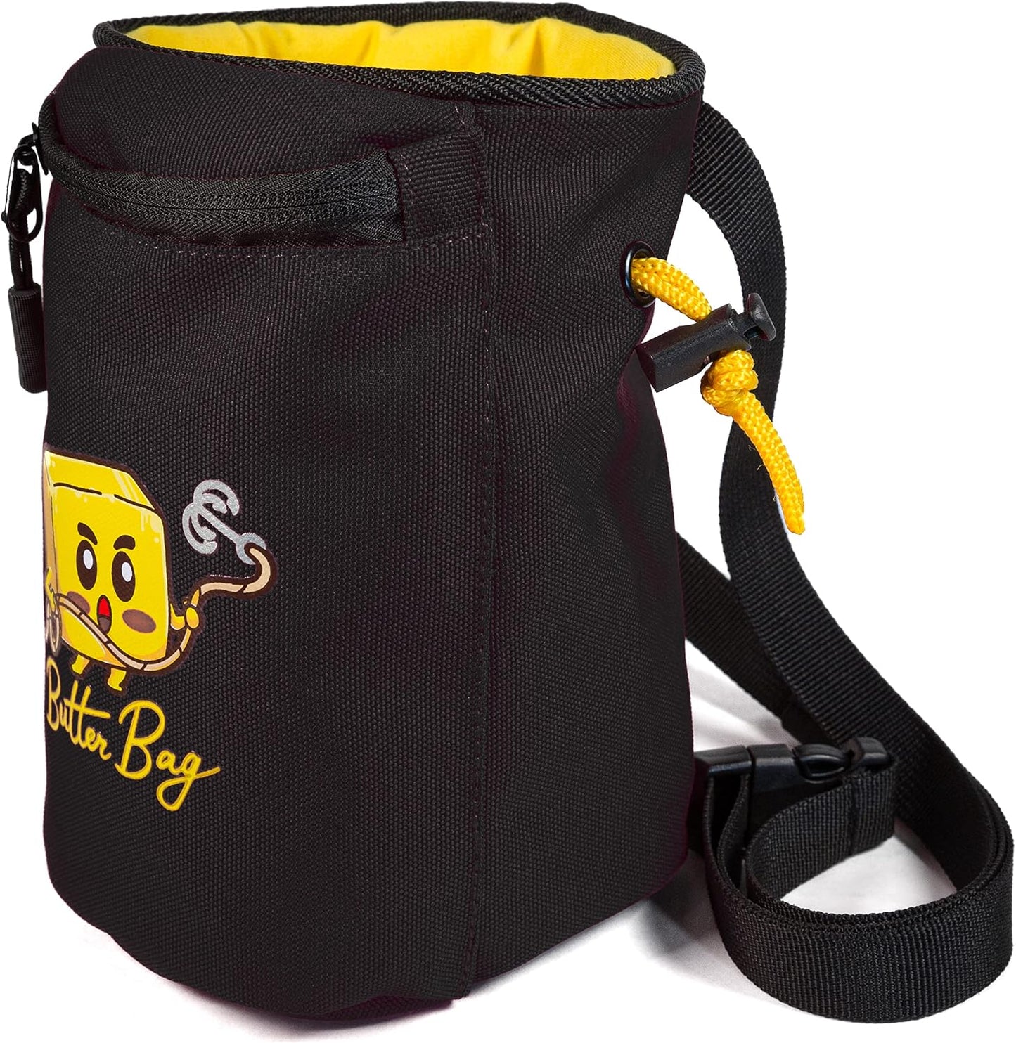 Bolsa tiza escalada con bolsillo teléfono y correa