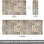Set 2 Pzas Alfombras Cocina Espuma Antideslizantes
